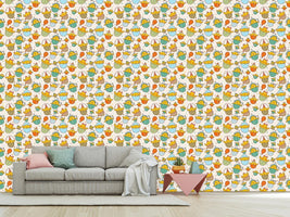 patterned-wallpaper-russian-easter-chicks