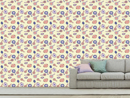 patterned-wallpaper-cooking-pots-and-pans