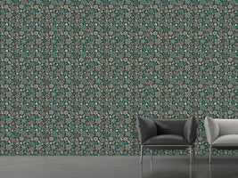 patterned-wallpaper-blossom-and-leaf-fantasy