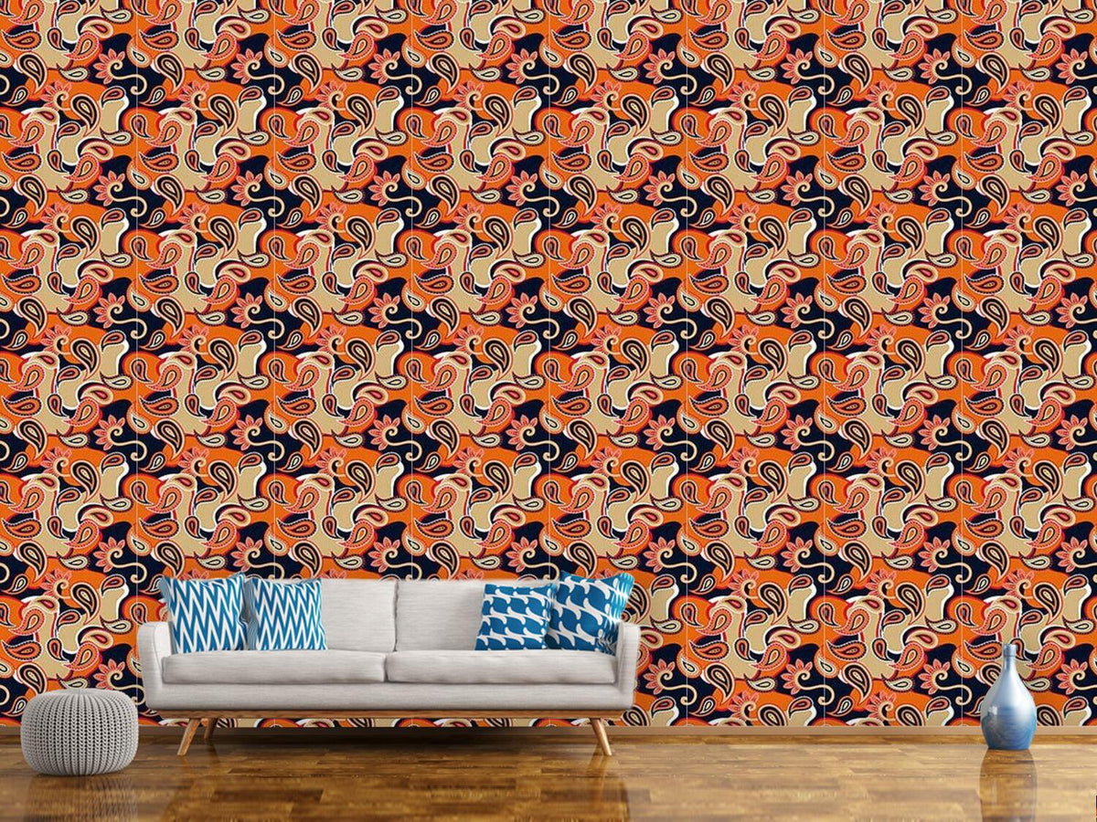 patterned-wallpaper-rock-orange