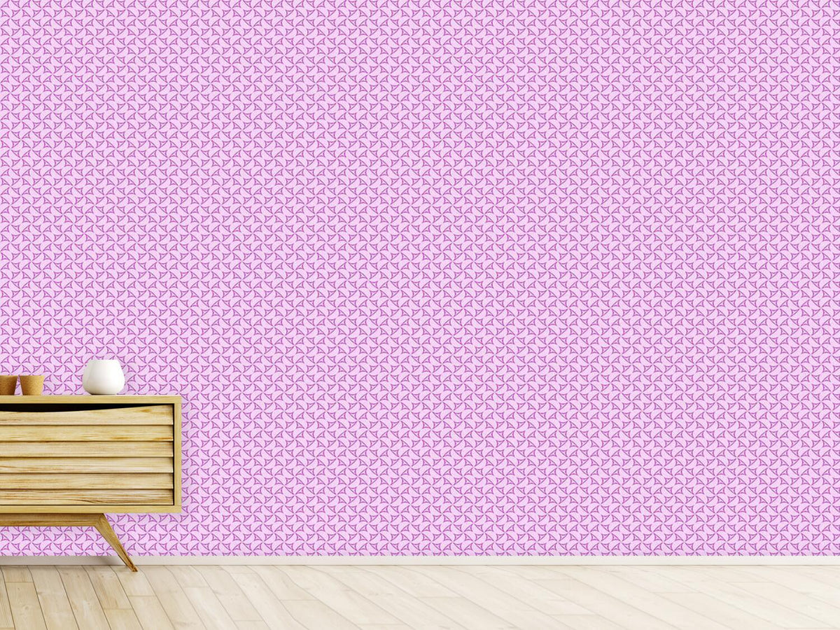 patterned-wallpaper-swinging-triangles