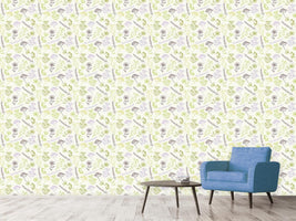 patterned-wallpaper-healing-flowers