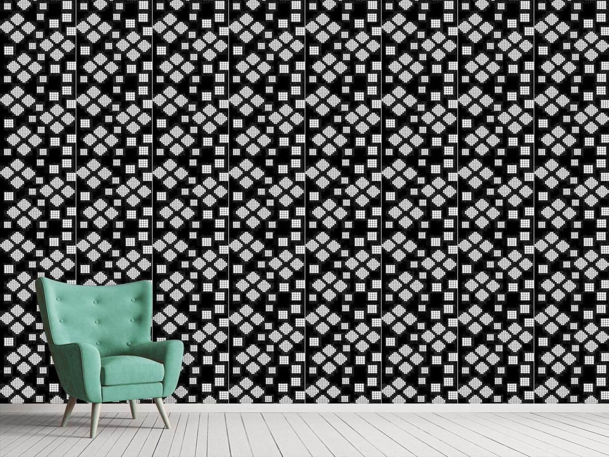 patterned-wallpaper-mosaic-geometry-at-night