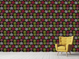 patterned-wallpaper-flower-art