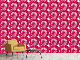 patterned-wallpaper-honolulu-pink