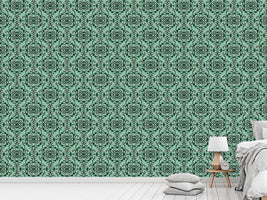 patterned-wallpaper-lace-idol-green