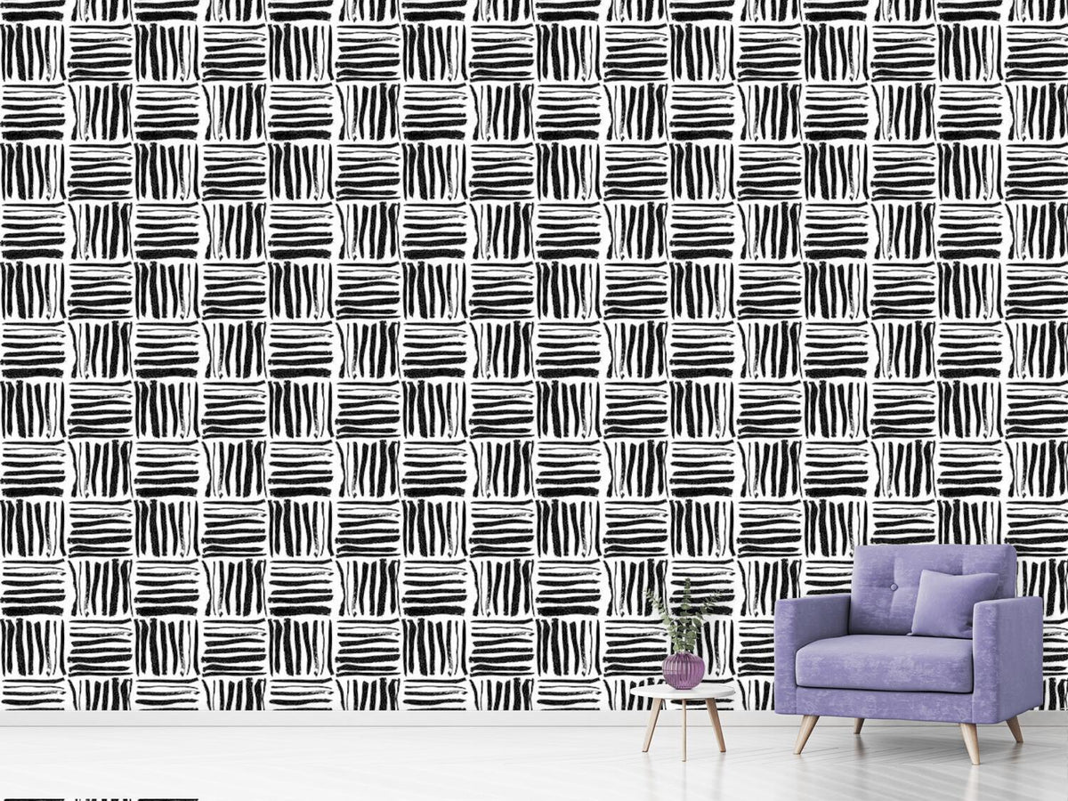 patterned-wallpaper-painted-stripes