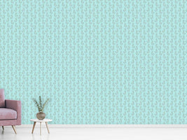 patterned-wallpaper-crassula-succulent