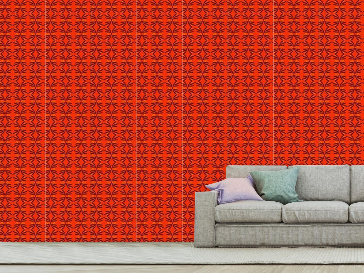 patterned-wallpaper-retro-swirls