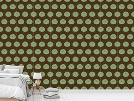 patterned-wallpaper-decorative-gourd-brown