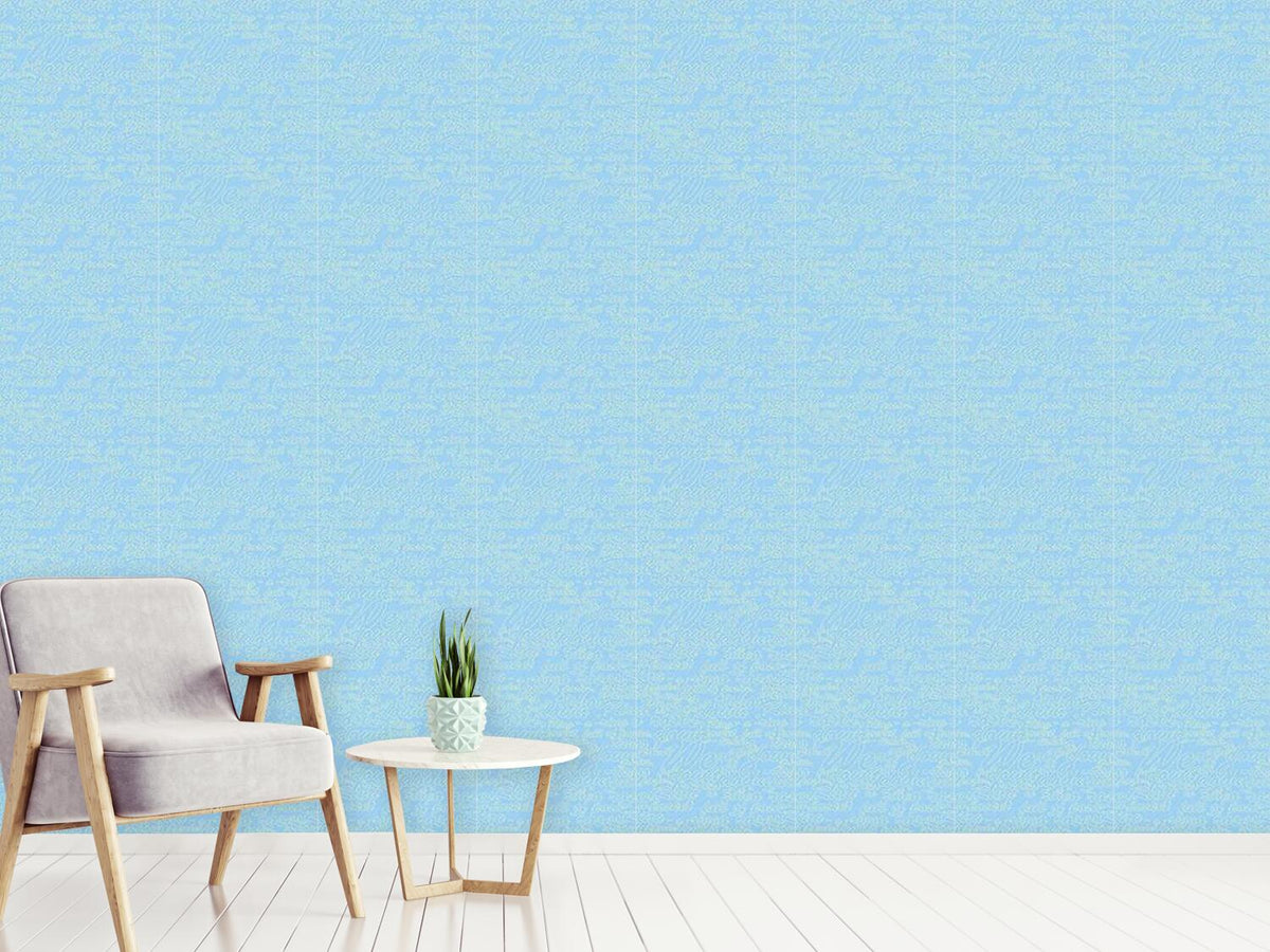 patterned-wallpaper-heavenly-blue-words