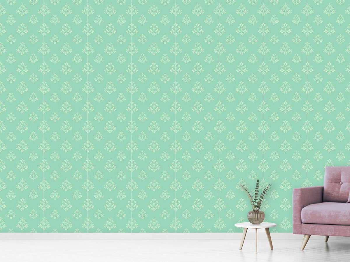 patterned-wallpaper-delicate-star-bouquet